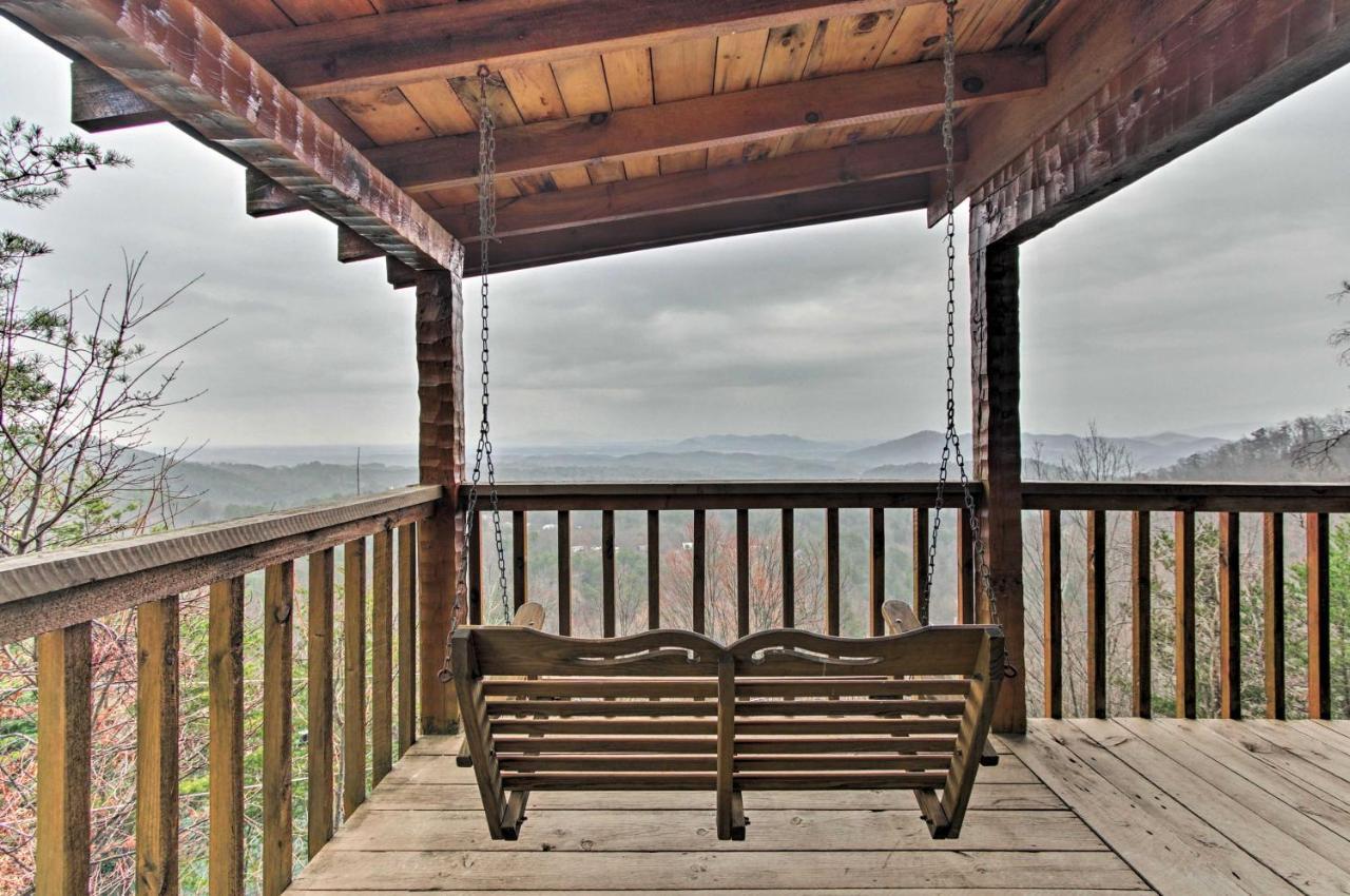 Sevierville Cabin With Private Hot Tub And Fireplace! Exterior photo